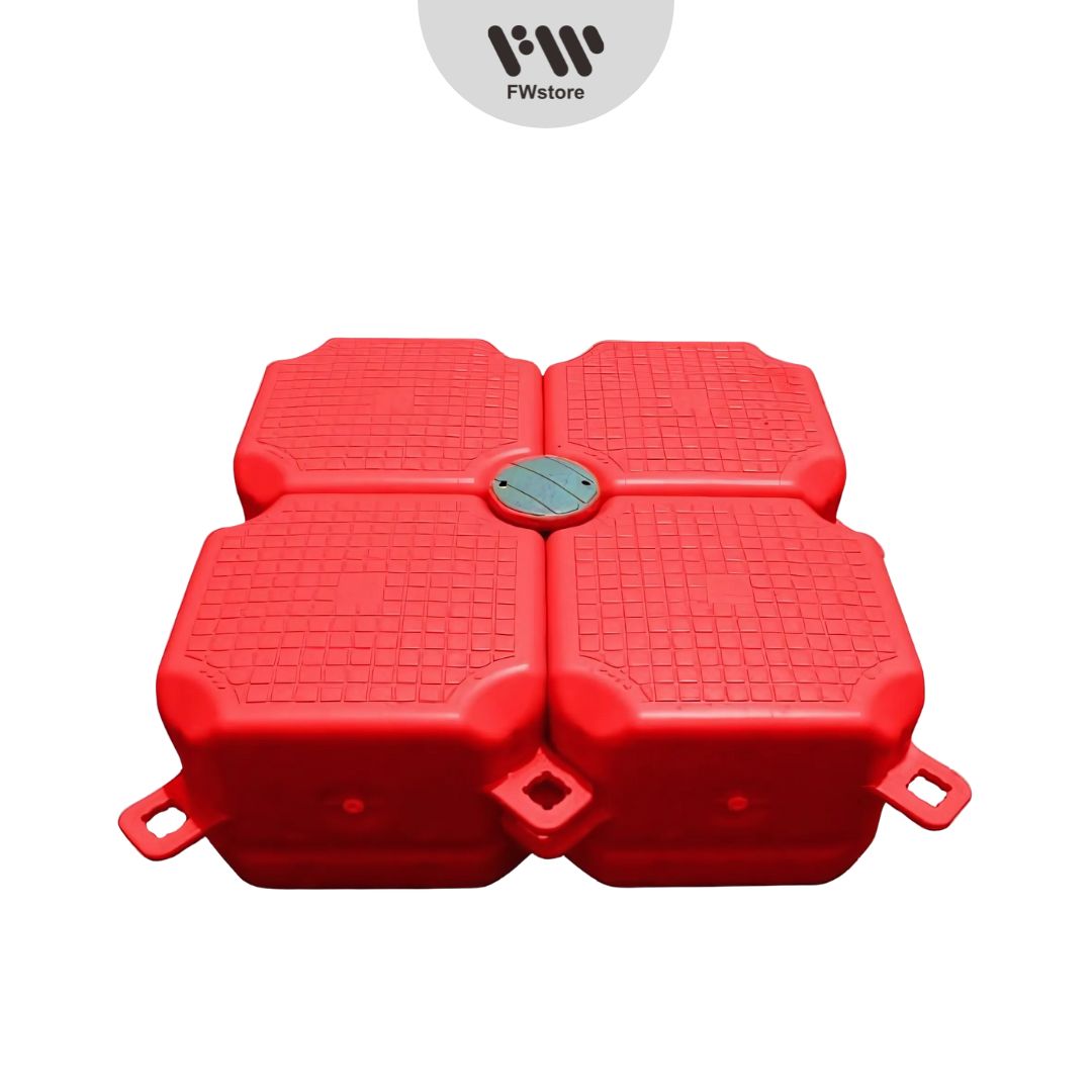 Kubus Apung Quadruple - Merah
