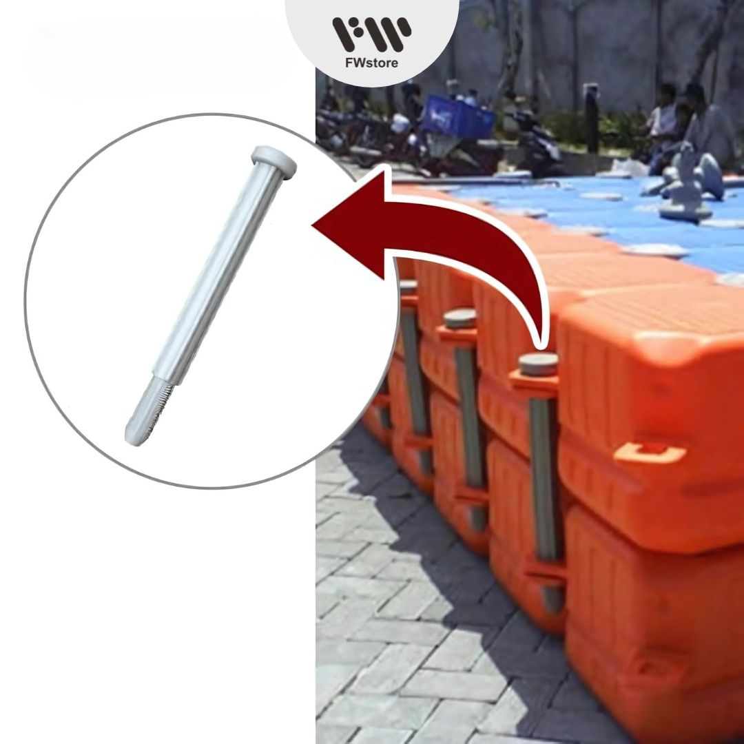 Long Bolt-Nut HDPE
