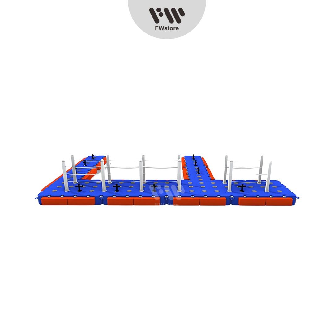 Dermaga Apung Kubus Apung 30 m2 - Design 2