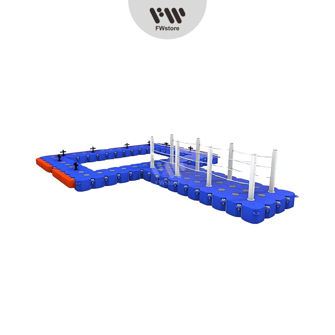 Dermaga Apung Kubus Apung 30 m2 - Design 3