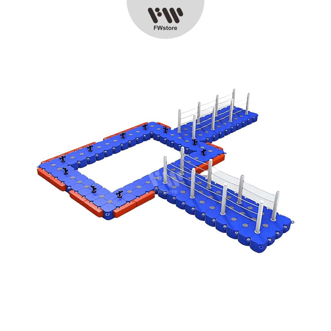 Dermaga Apung Kubus Apung 40m2 - Design 2