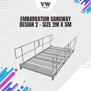 Embarkation Gangway - Design 2 - Size 2m x 5m