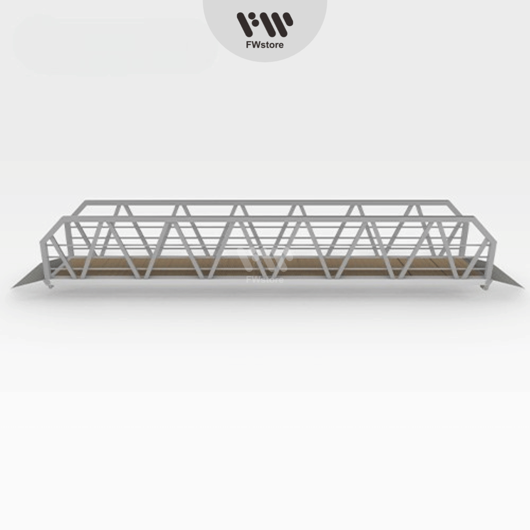 Gangway Dermaga Apung - Size 1.5m x 9m