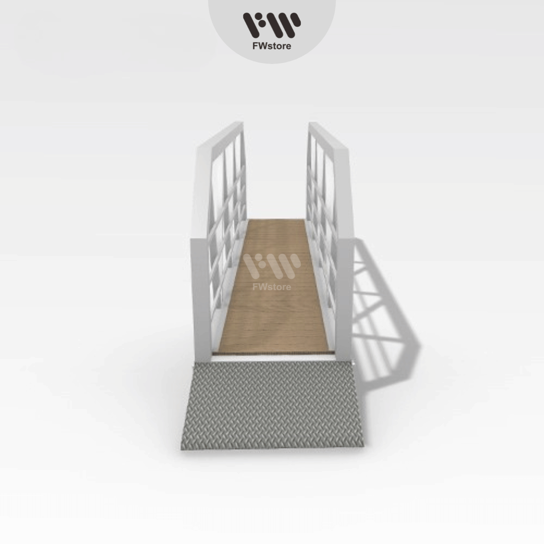 Gangway Dermaga Apung - Size 1m x 5m