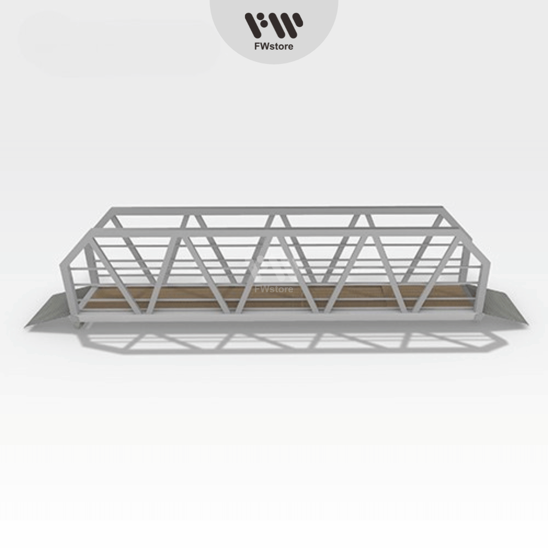 Gangway Dermaga Apung - Size 1m x 6m