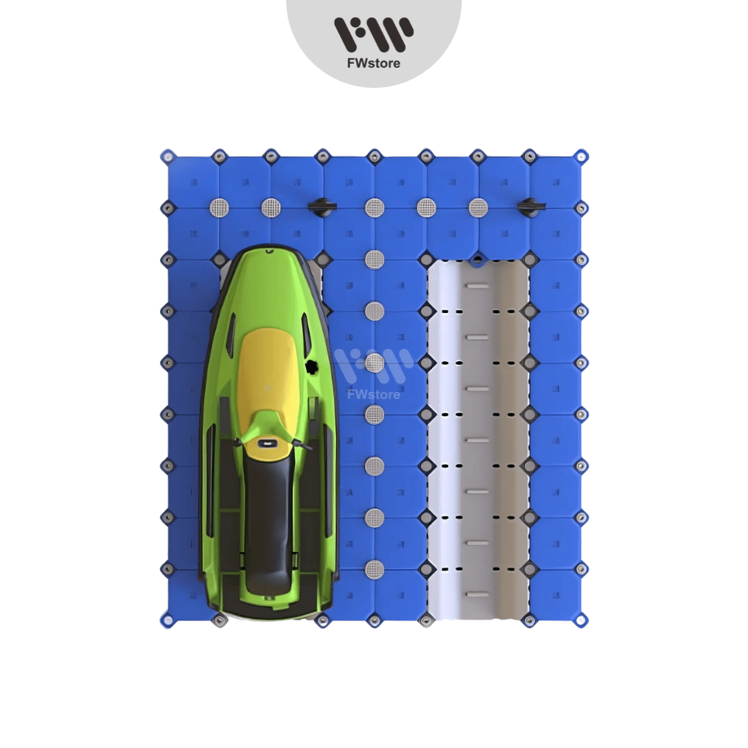 Jetski Dock Apung U-Float - Kapasitas 2 unit