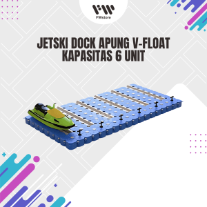 Jetski Dock Apung V-Float - Kapasitas 6 unit