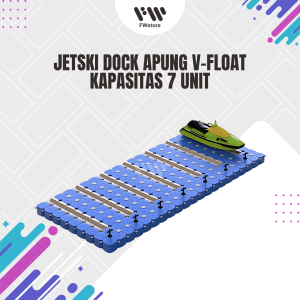 Jetski Dock Apung V-Float - Kapasitas 7 unit