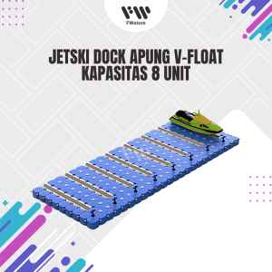Jetski Dock Apung V-Float - Kapasitas 8 unit