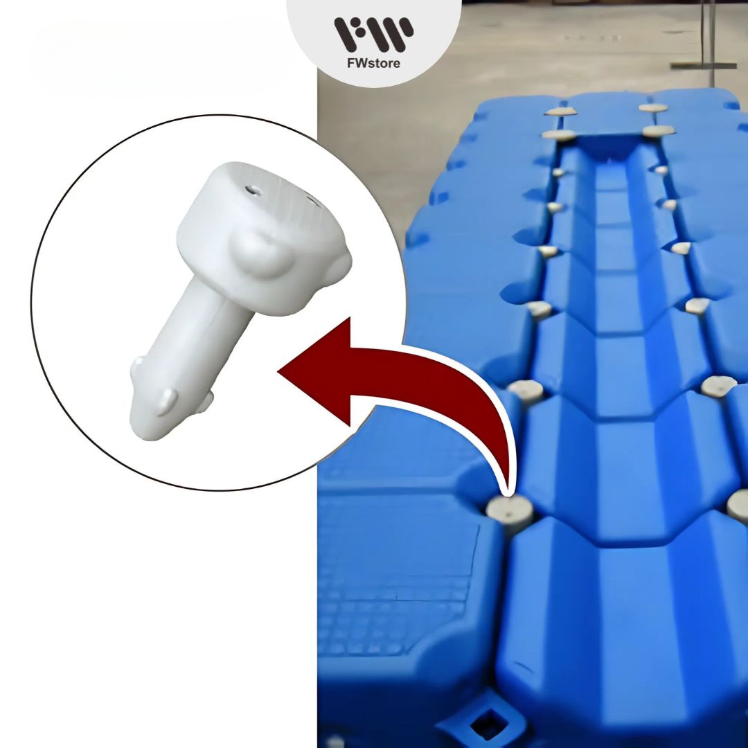 Short Connecting V-Float Pin HDPE