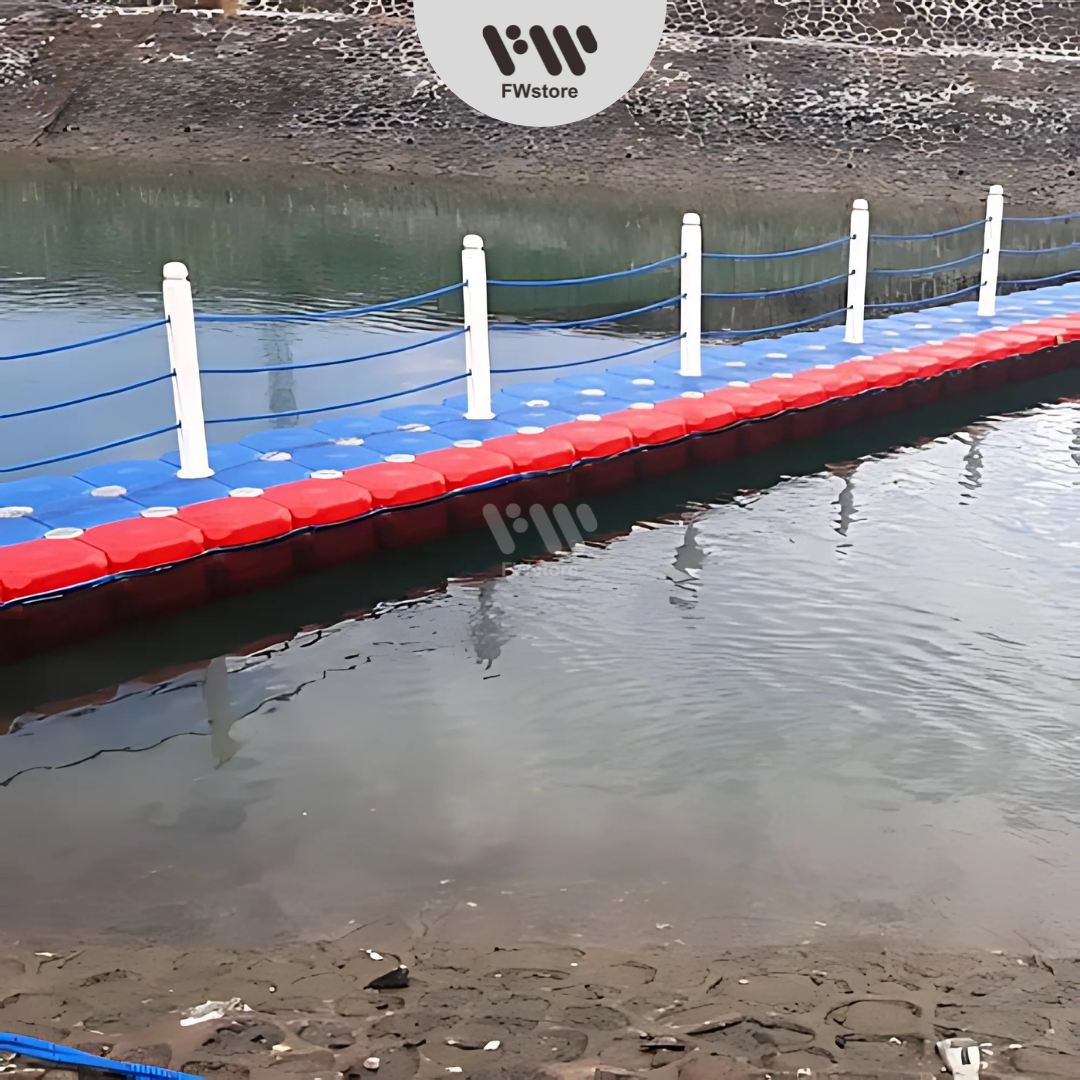 Penyekat Sampah Terapung Kubus Apung 1x20m