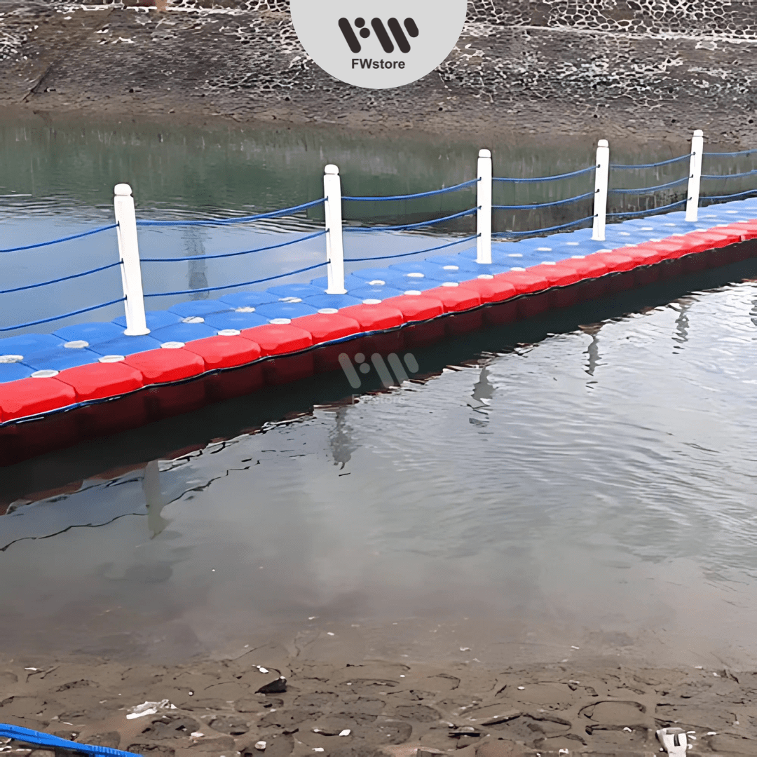 Penyekat Sampah Terapung Kubus Apung 1x25m